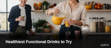 The Healthiest Functional Drinks to Try in 2025 - XGRITX guide for warehouse and shift workers