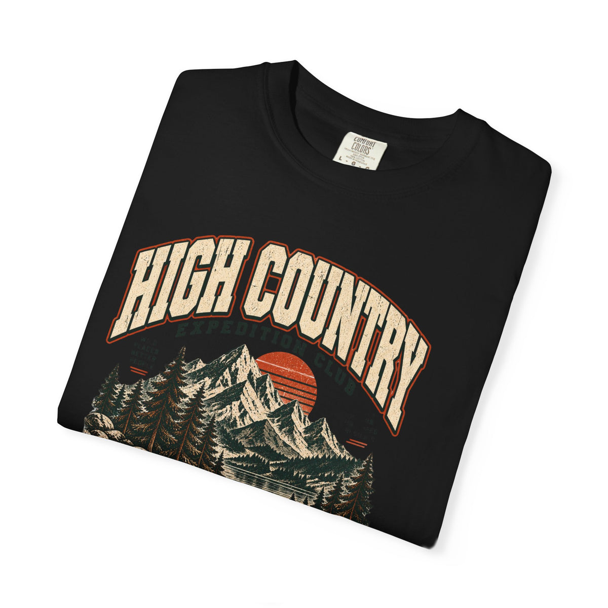 High Country T-Shirt — Alpine Division Mountain Graphic Tee