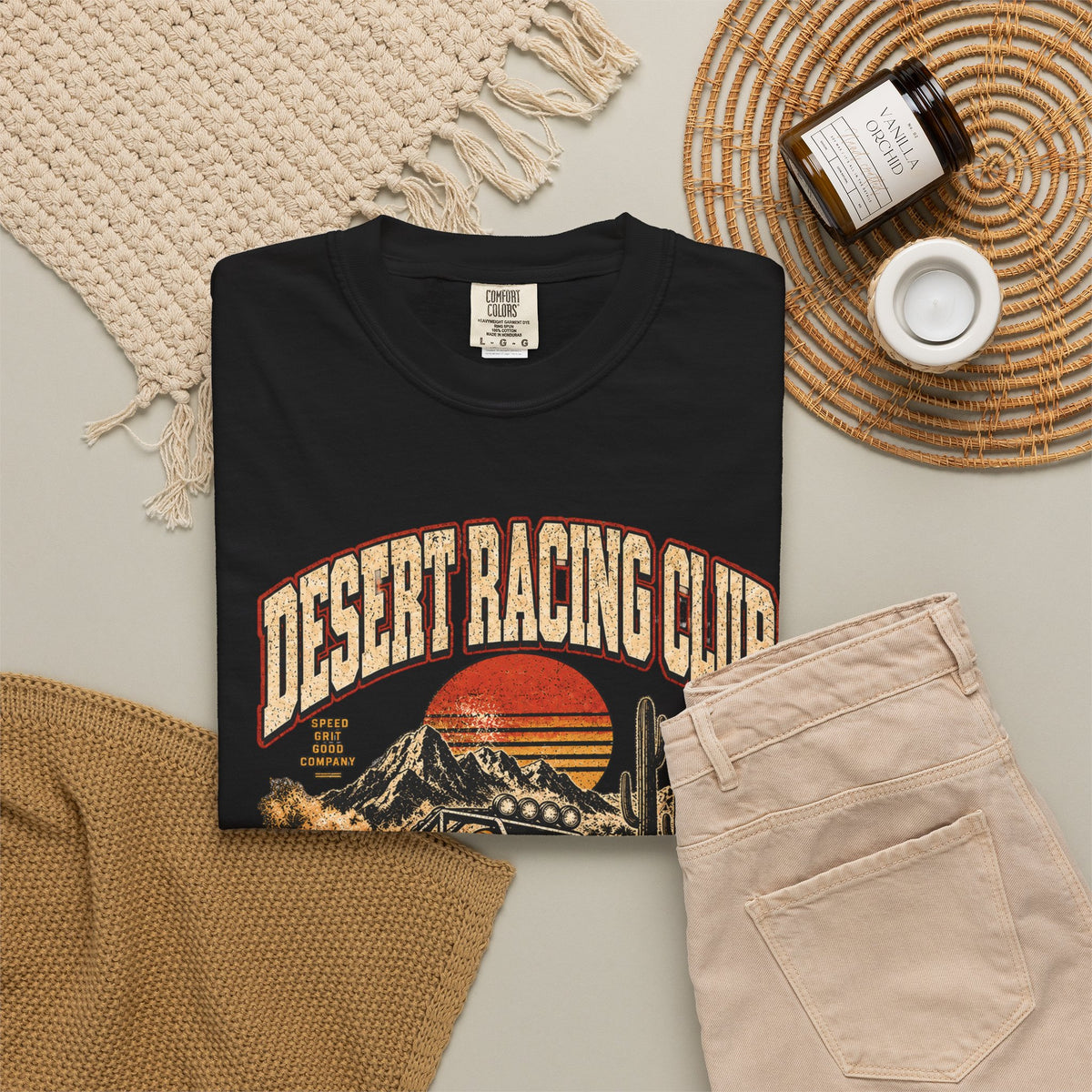 Desert Racing Club T-Shirt — Mojave Division Off-Road Vintage Graphic Tee