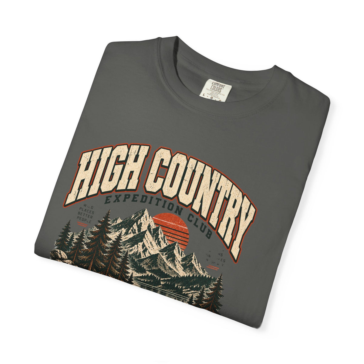 High Country Alpine Division T-Shirt — Vintage Mountain Outdoors Tee