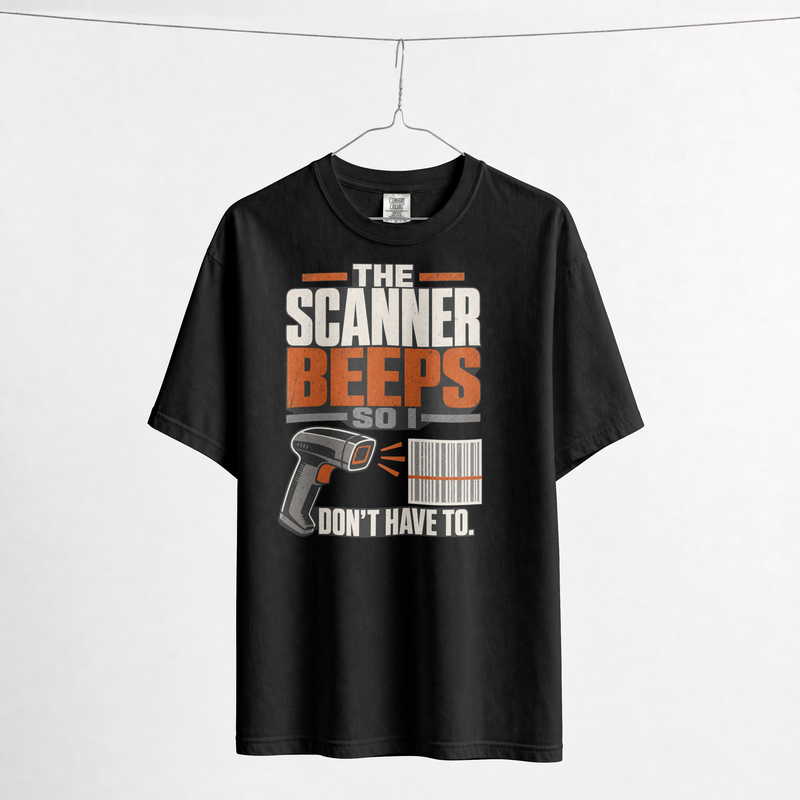 Scanner Beeps So I Don’t Have To Warehouse T-Shirt