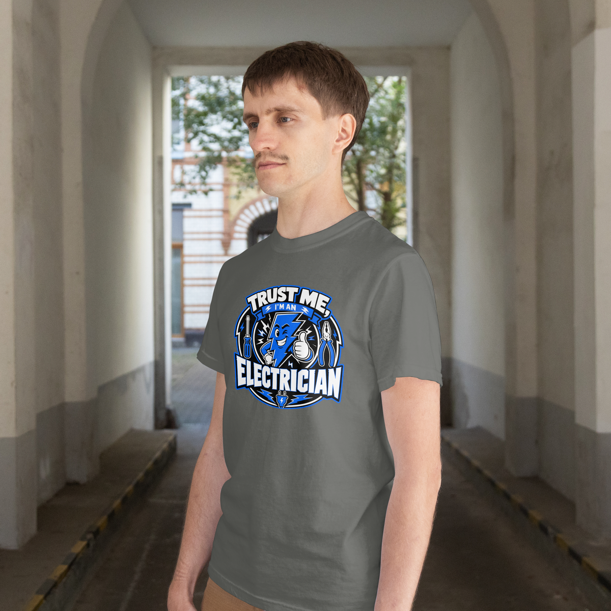 Trust Me I’m An Electrician T-Shirt — Electrician Gift Tee