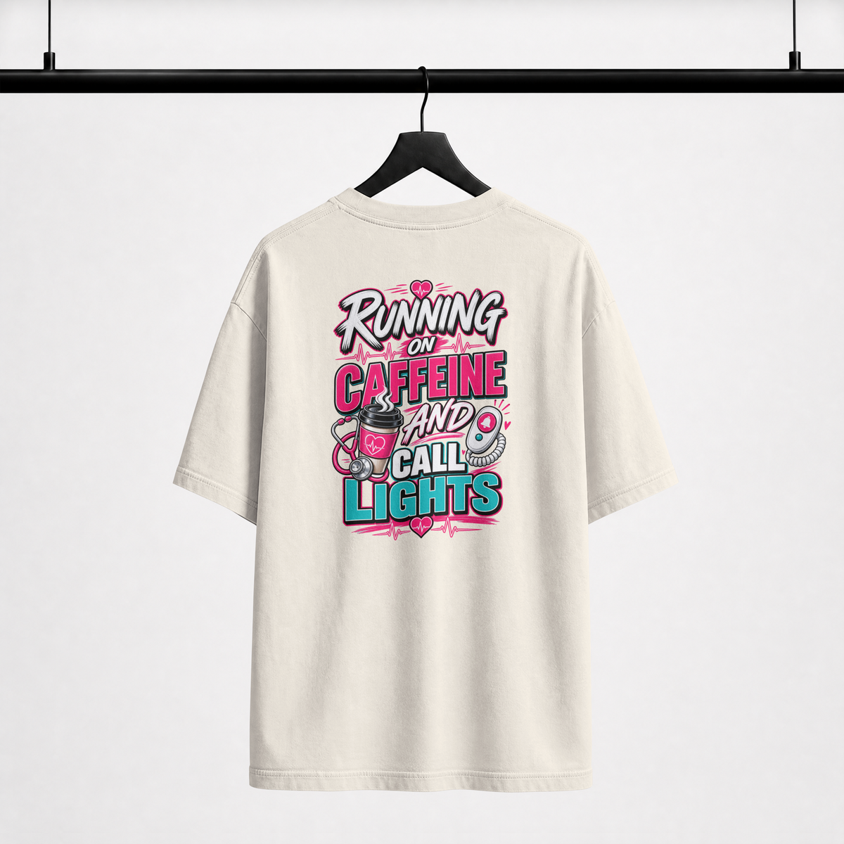 Running on Caffeine and Call Lights T-Shirt