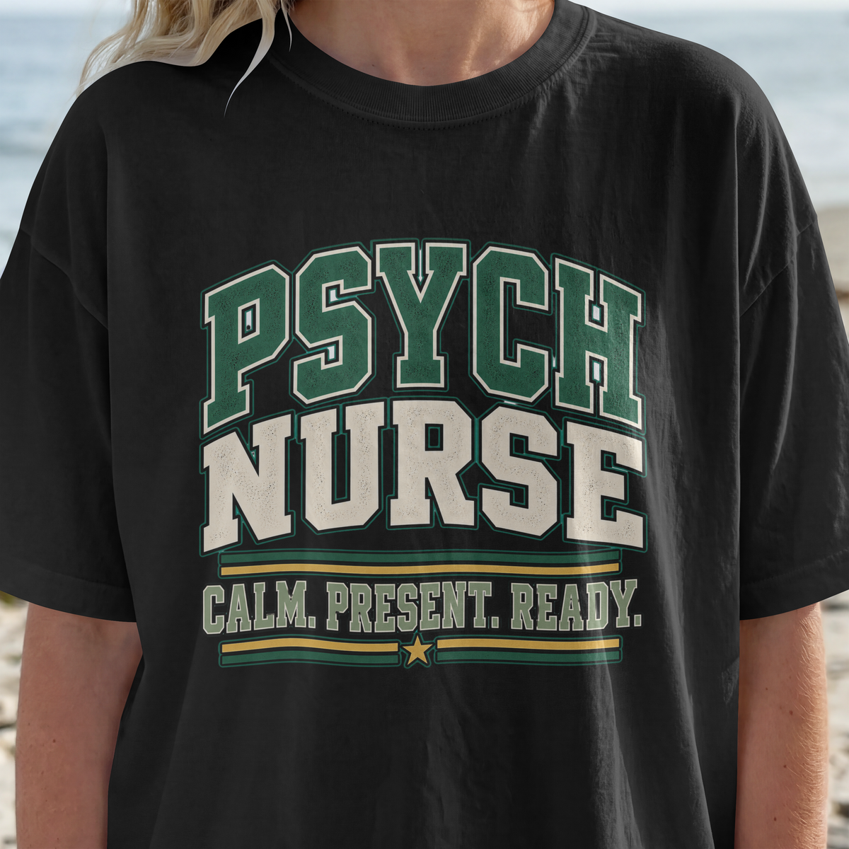Psych Nurse T-Shirt T-shirt product image by XGRITX