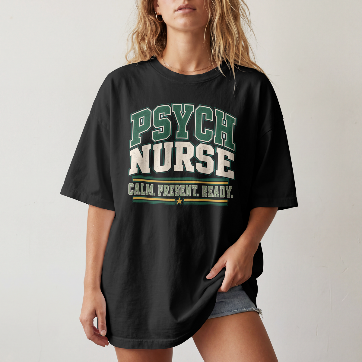 Psych Nurse T-Shirt T-shirt product image by XGRITX