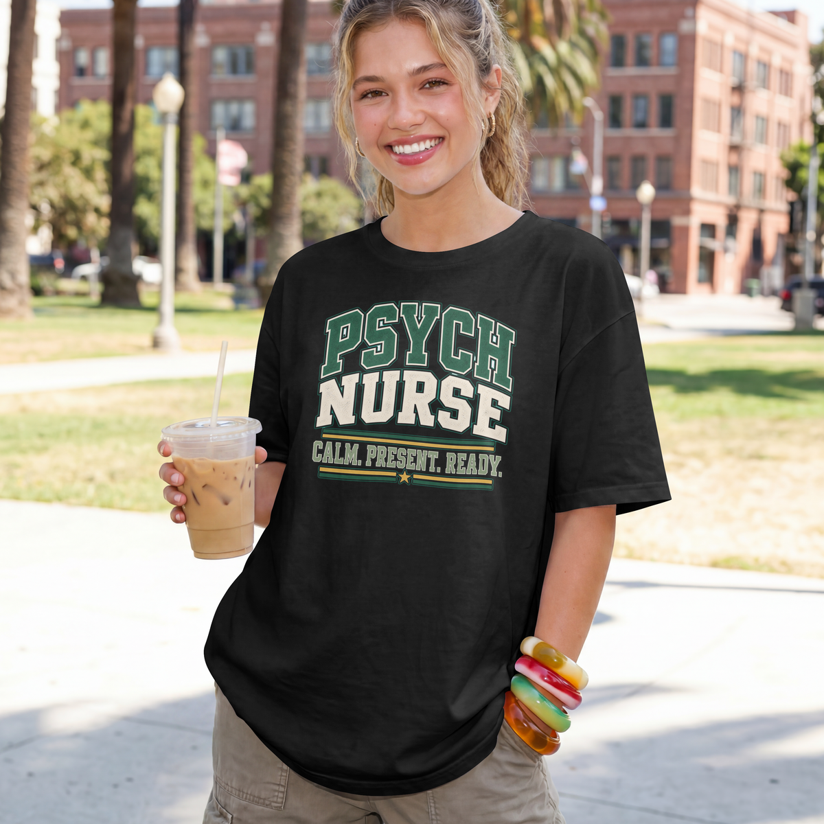 Psych Nurse T-Shirt T-shirt product image by XGRITX