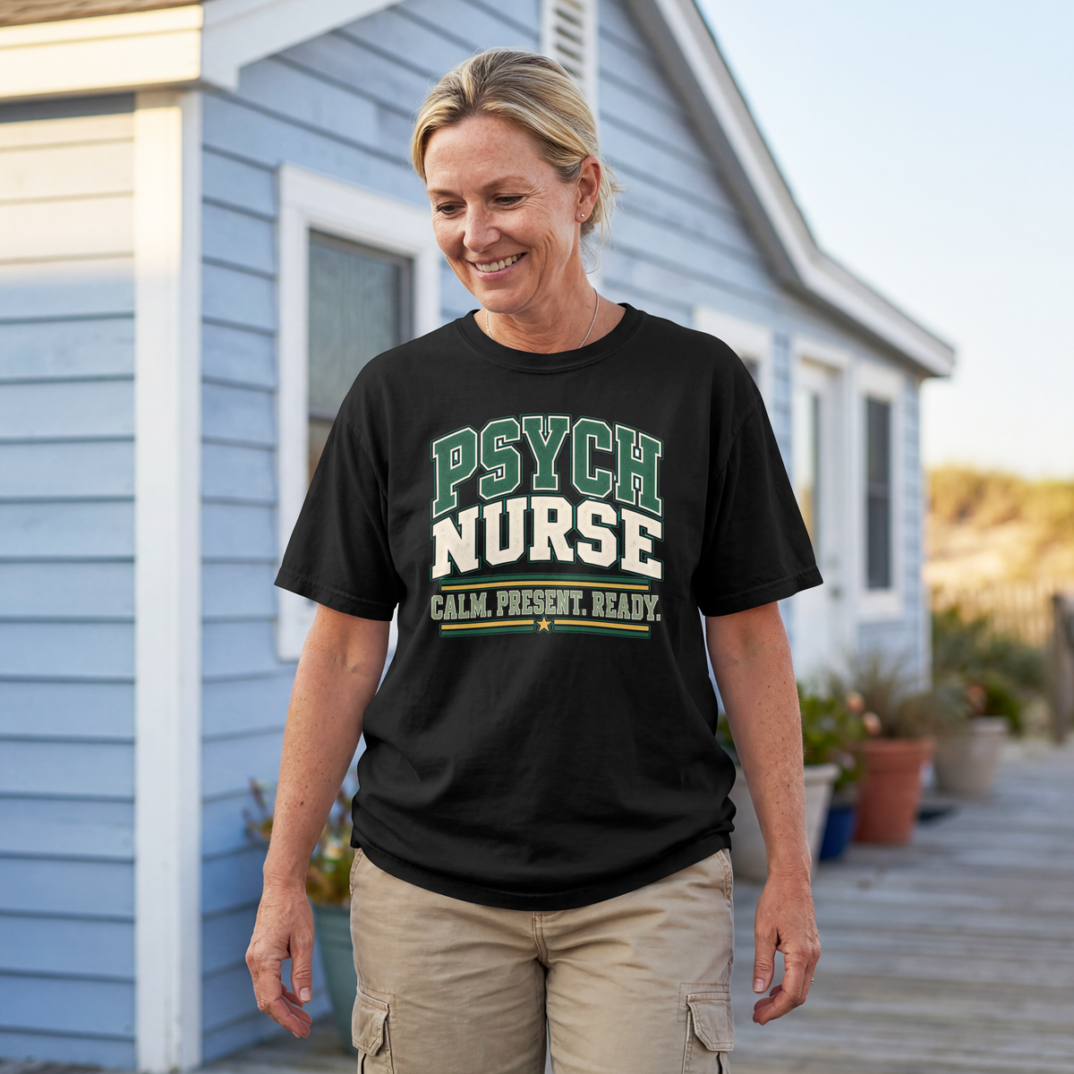 Psych Nurse T-Shirt T-shirt product image by XGRITX