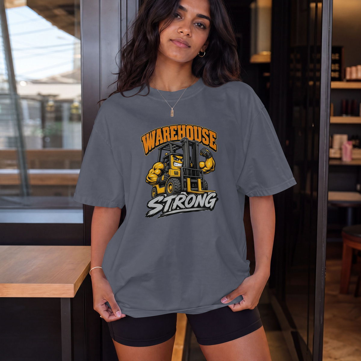 Unisex garment-dyed heavyweight t-shirt