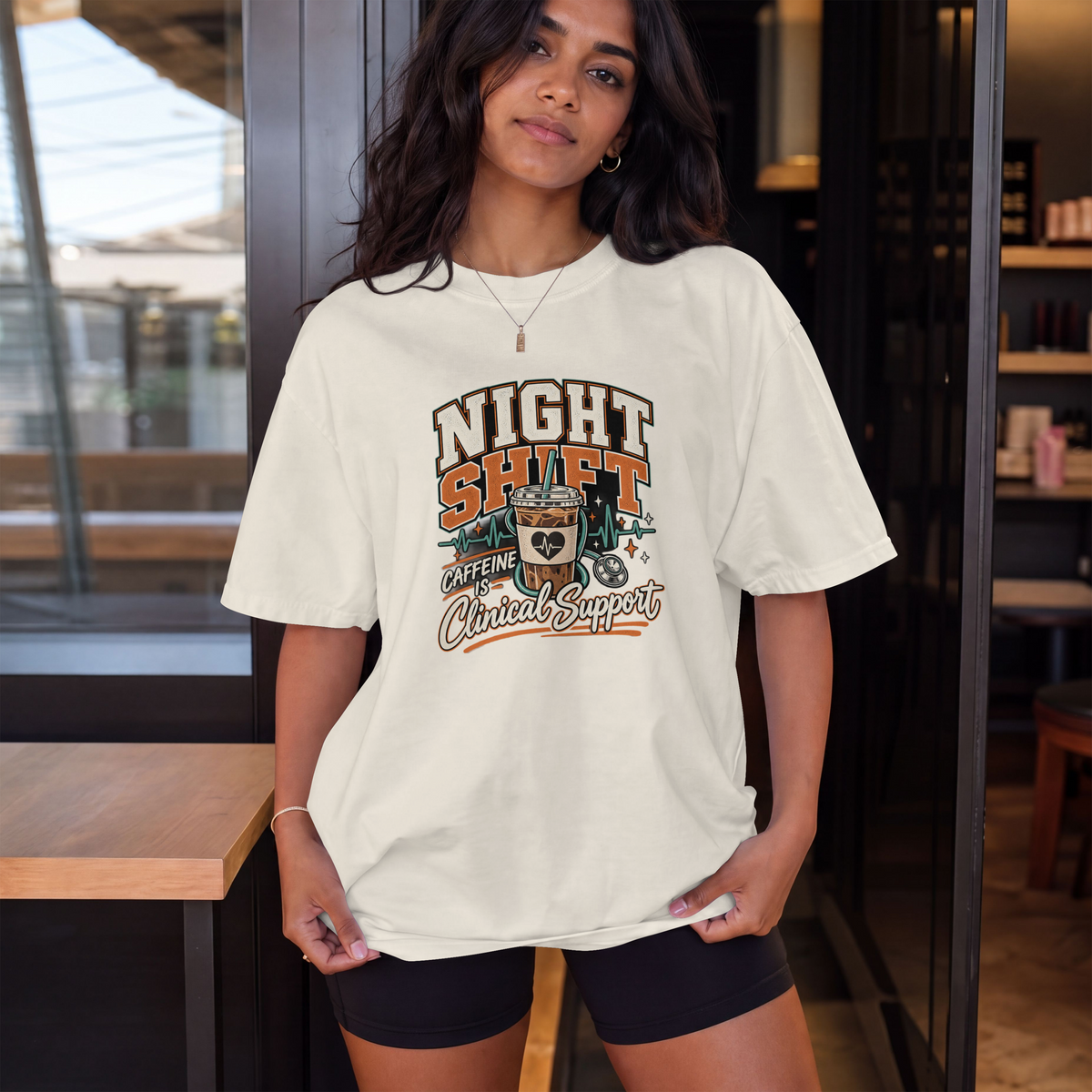 Night Shift Nurse Shirt – Caffeine Is Clinical Support