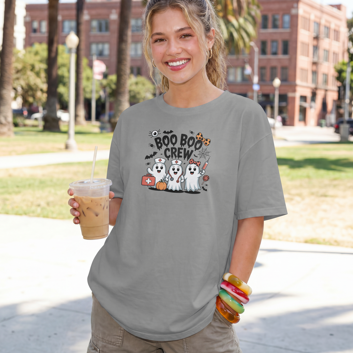 Boo Boo Crew Nurse Halloween Shirt