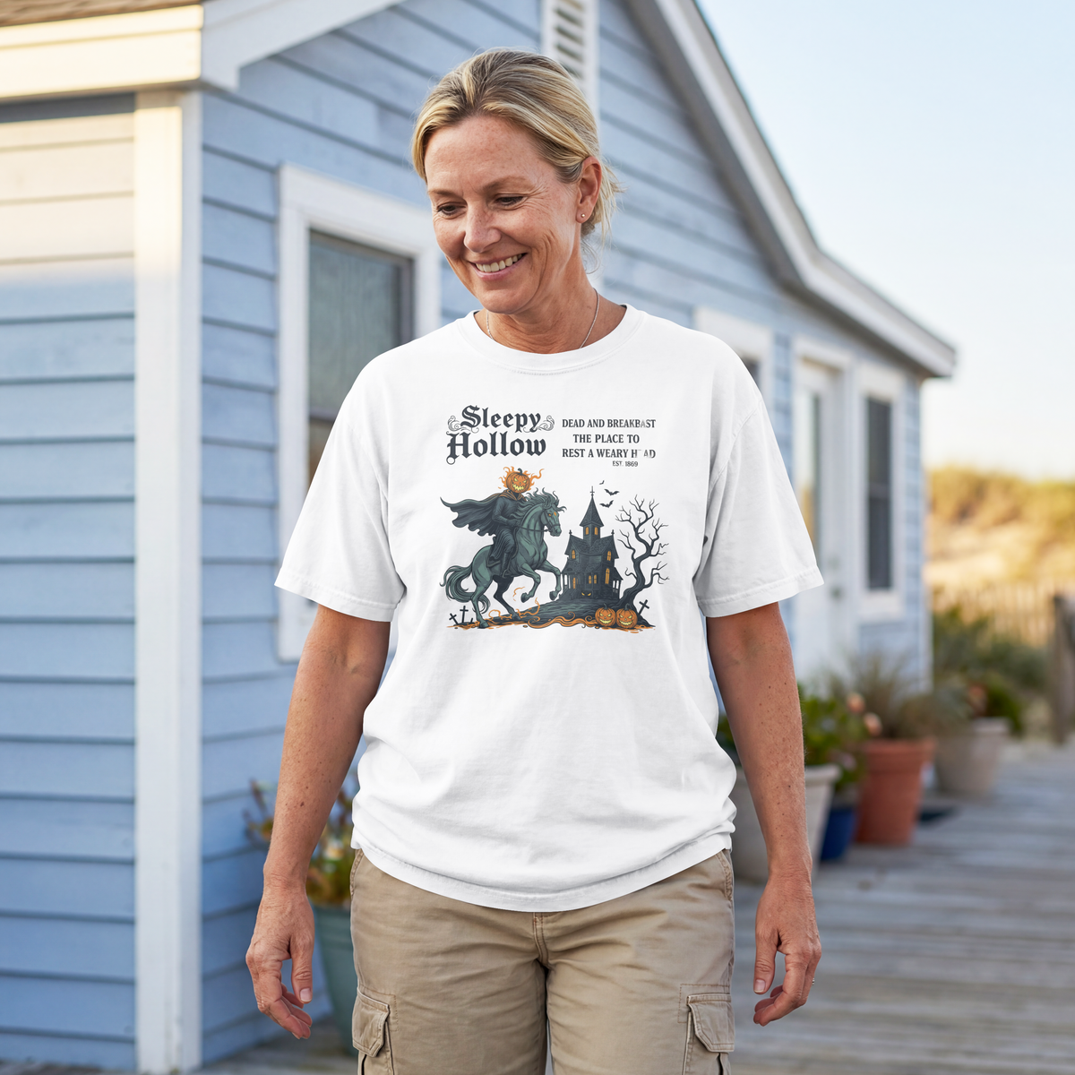 Unisex garment-dyed heavyweight t-shirt