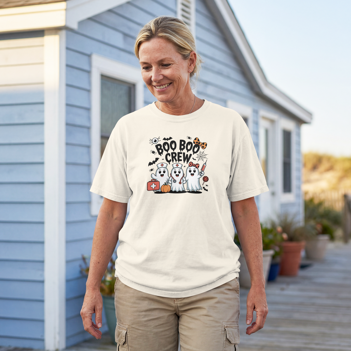Boo Boo Crew Nurse Halloween Shirt