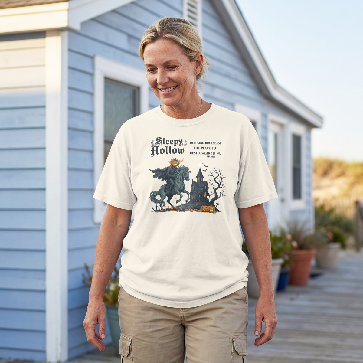 Unisex garment-dyed heavyweight t-shirt