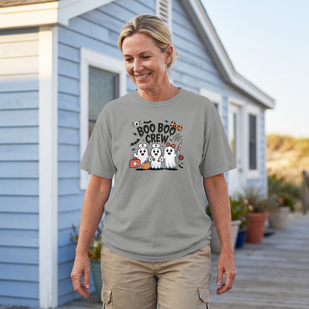 Boo Boo Crew Nurse Halloween Shirt