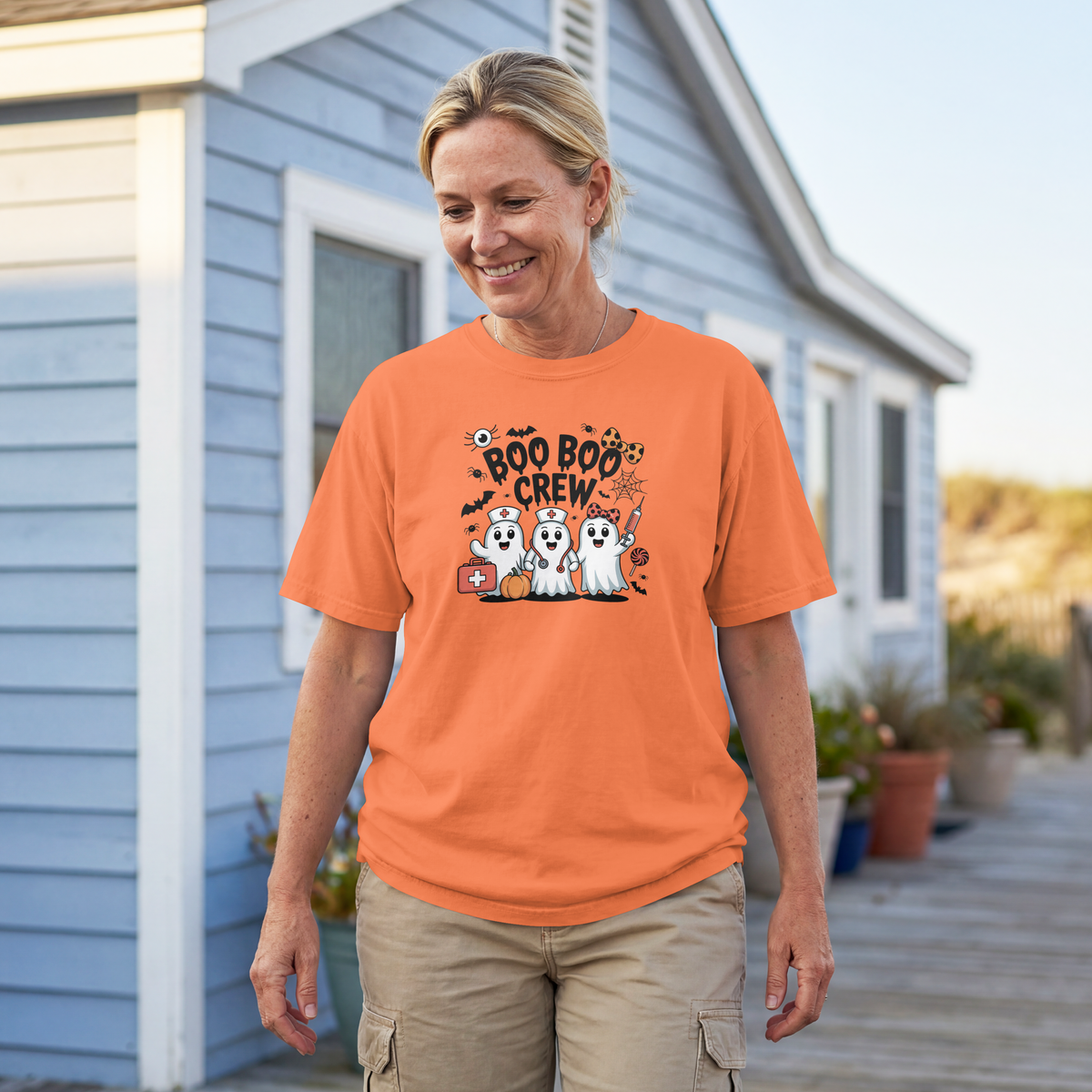 Boo Boo Crew Nurse Halloween Shirt