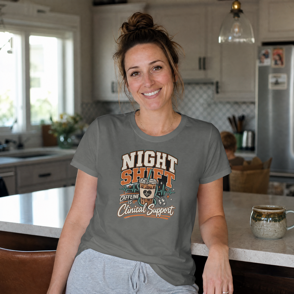 Night Shift Nurse Shirt – Caffeine Is Clinical Support