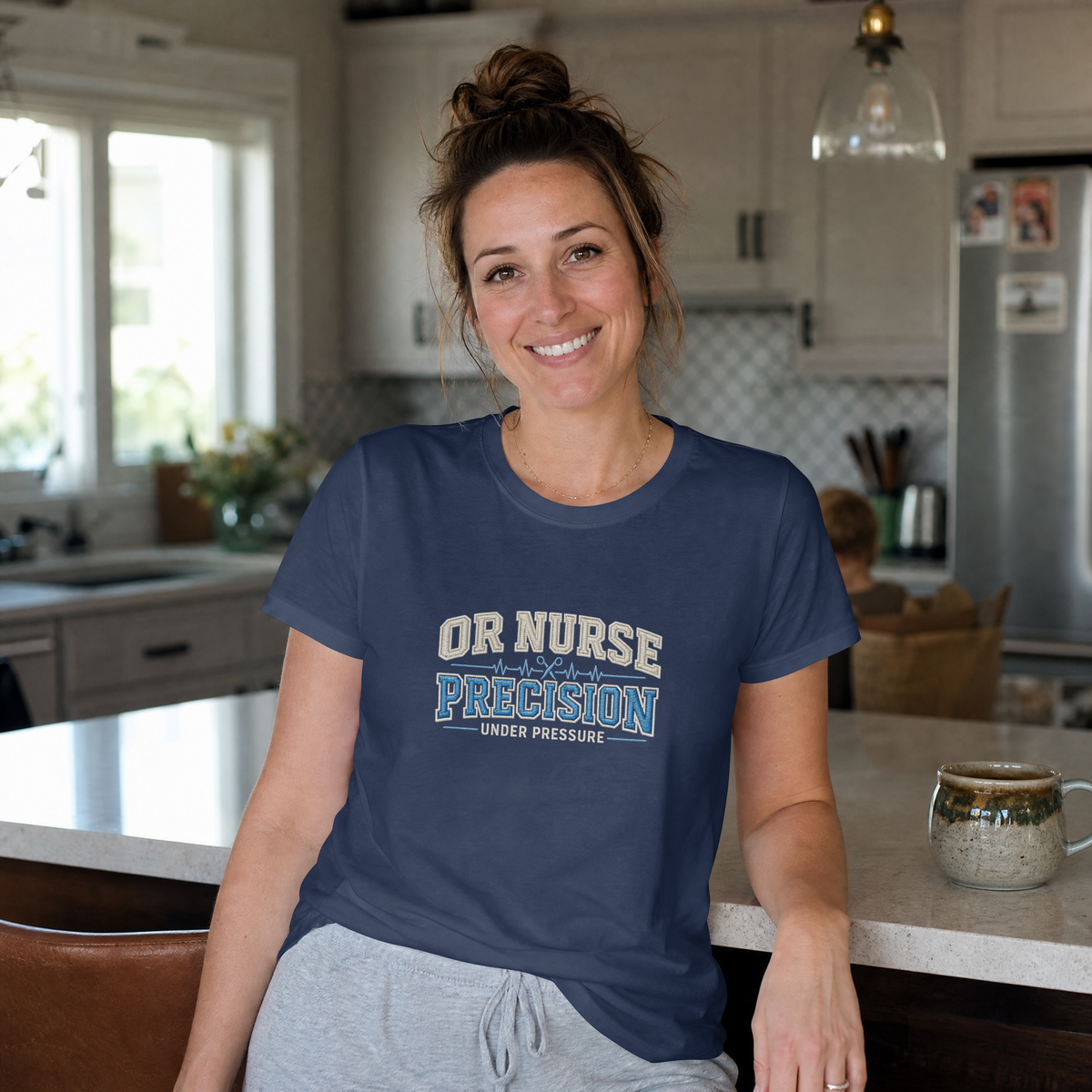 OR Nurse Shirt – Precision Under Pressure Operating Room Nurse Tee