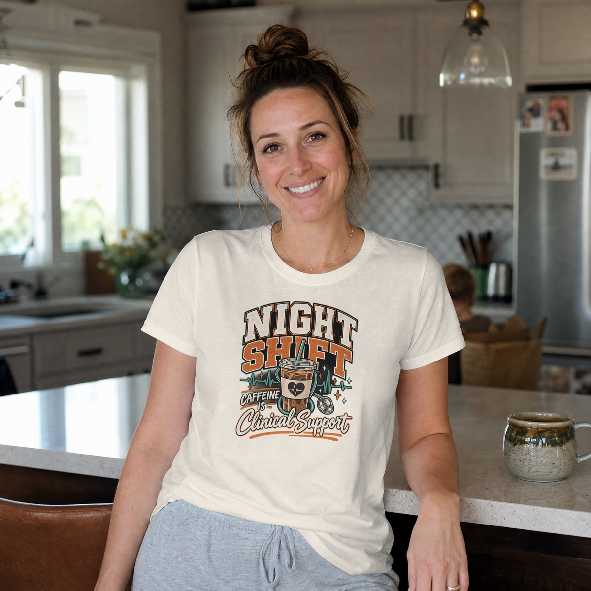 Night Shift Nurse Shirt – Caffeine Is Clinical Support