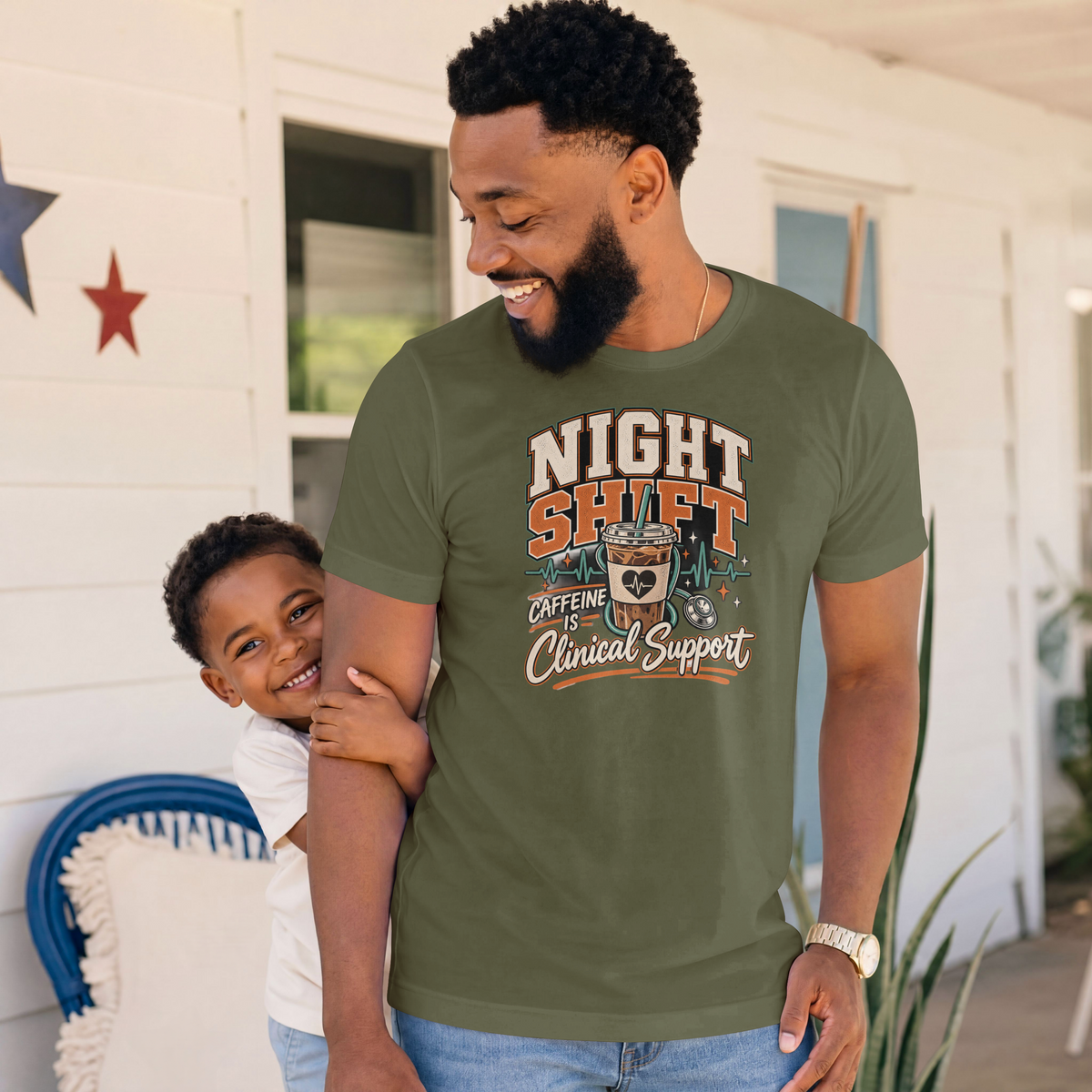 Night Shift Nurse Shirt – Caffeine Is Clinical Support