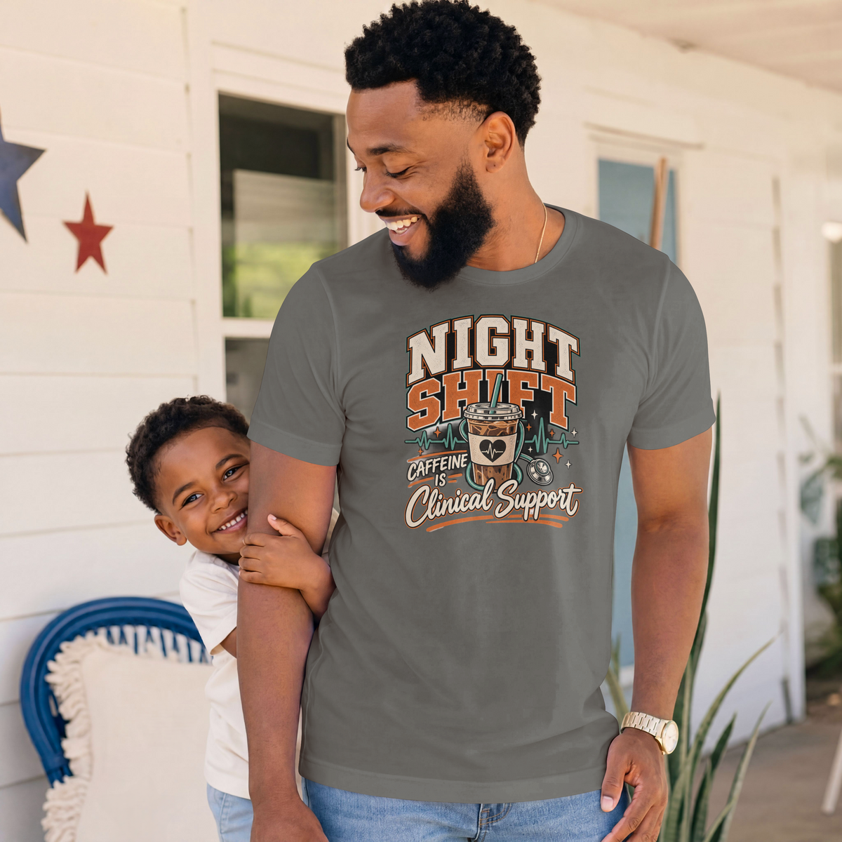 Night Shift Nurse Shirt – Caffeine Is Clinical Support