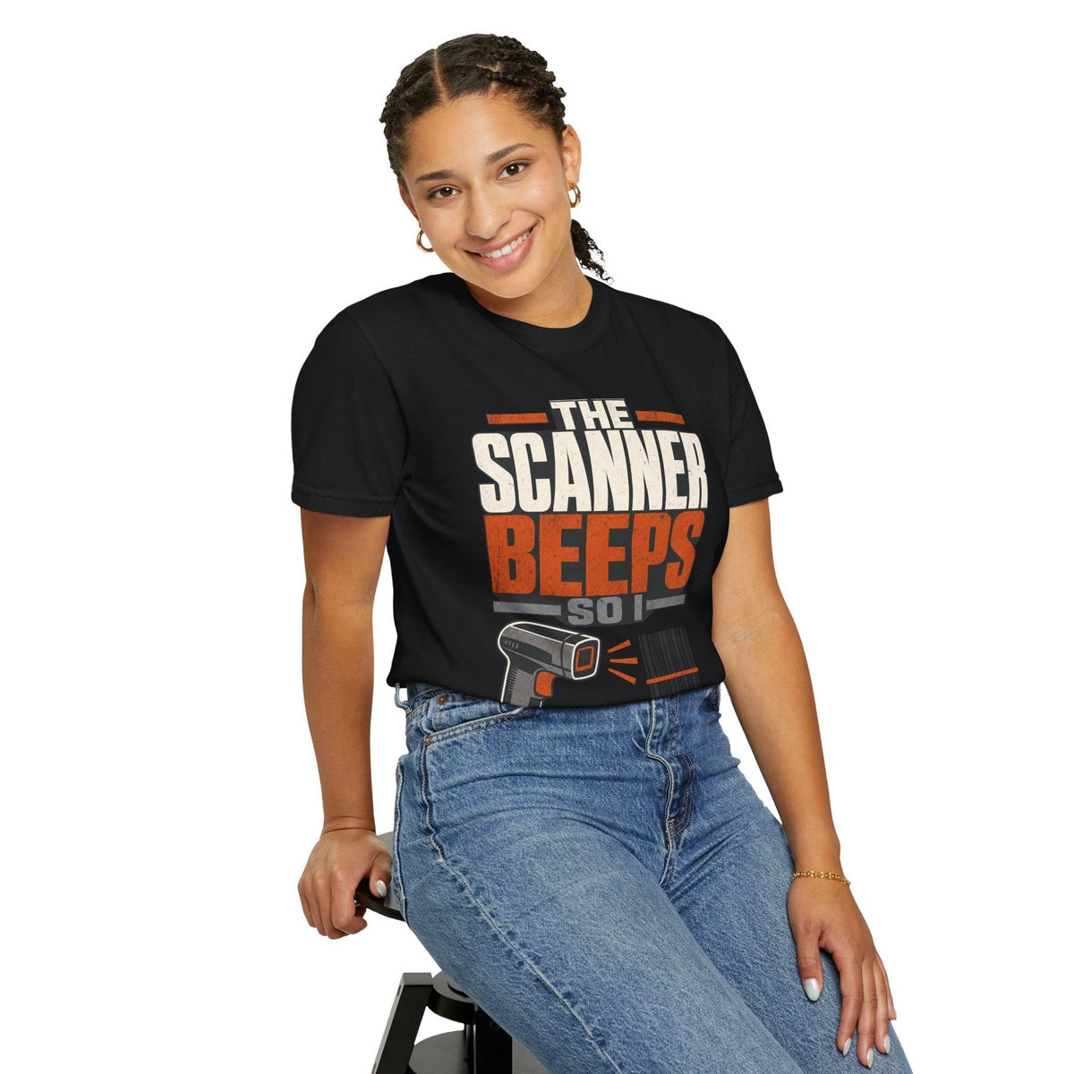 Scanner Beeps So I Do Not Have To warehouse Comfort Colors 1717 T-shirt, view 6