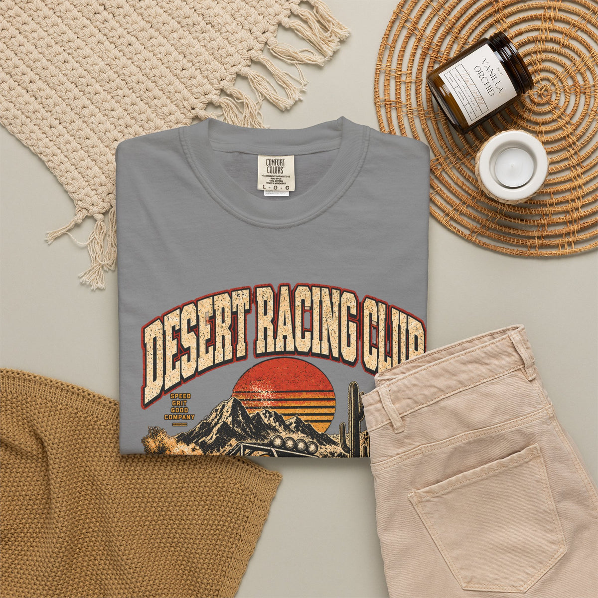 Desert Racing Club T-Shirt — Mojave Division Off-Road Vintage Graphic Tee
