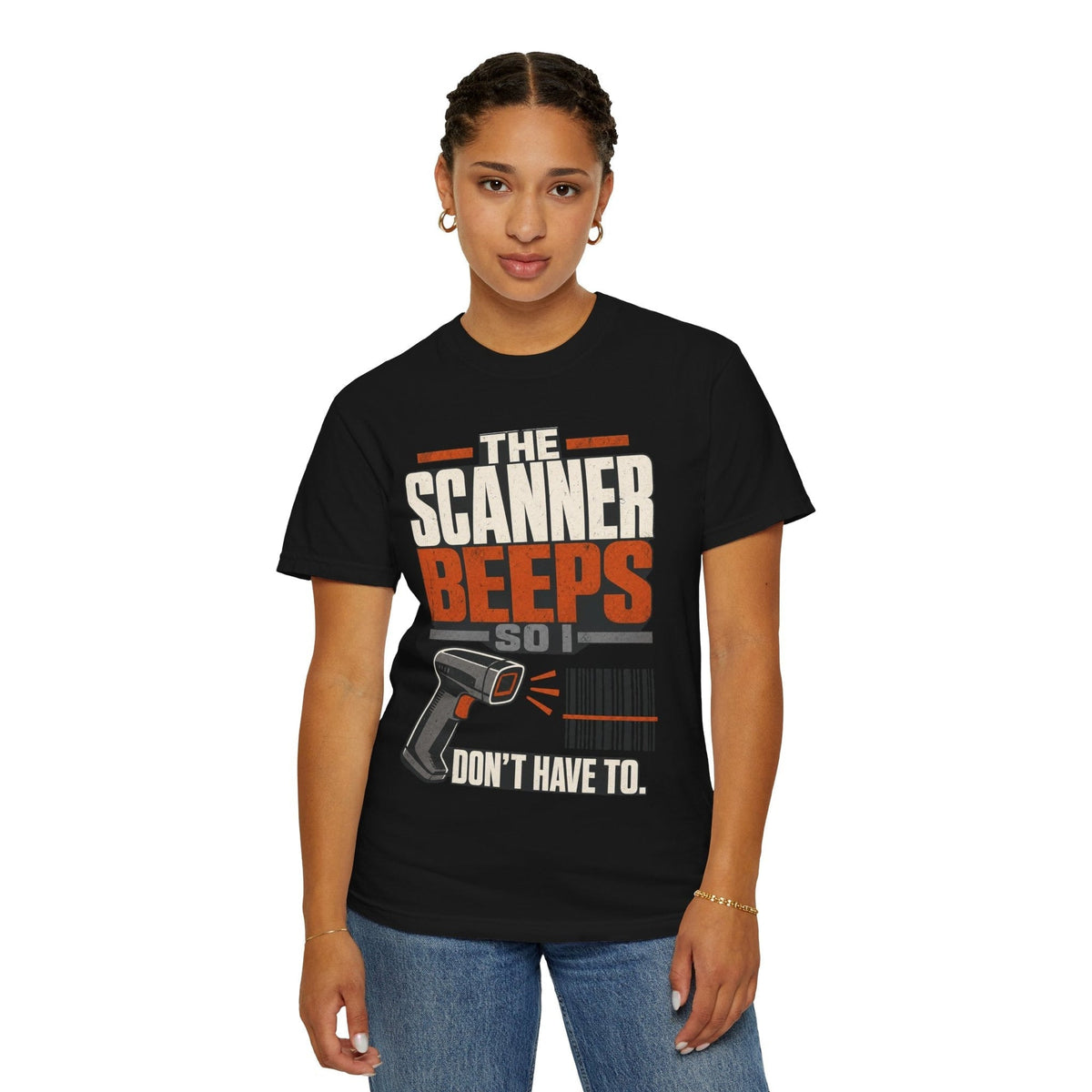 Scanner Beeps So I Do Not Have To warehouse Comfort Colors 1717 T-shirt, featured view