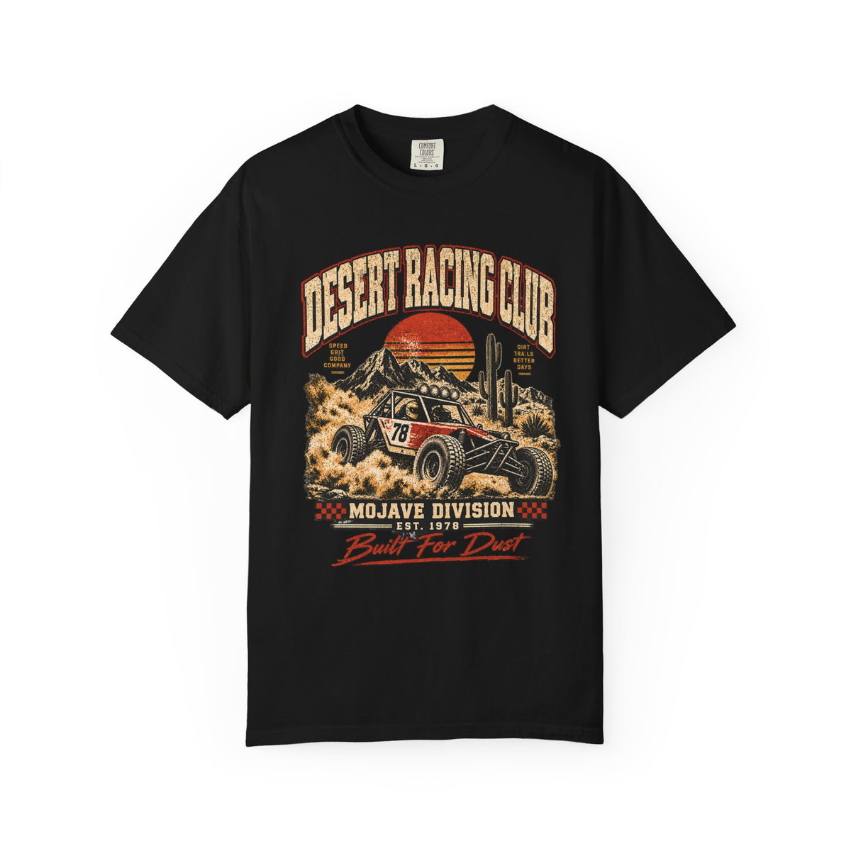 Desert Racing Club T-Shirt — Mojave Division Off-Road Vintage Graphic Tee