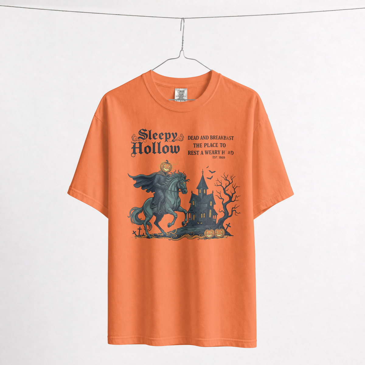 Unisex garment-dyed heavyweight t-shirt