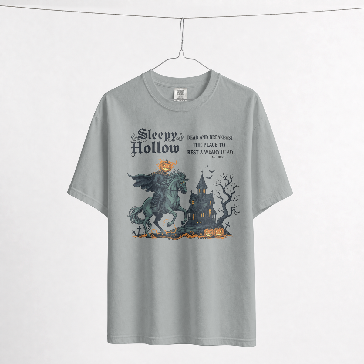 Unisex garment-dyed heavyweight t-shirt