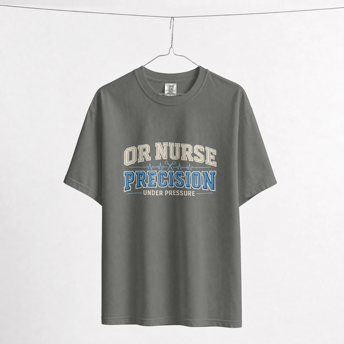 OR Nurse Shirt – Precision Under Pressure Operating Room Nurse Tee