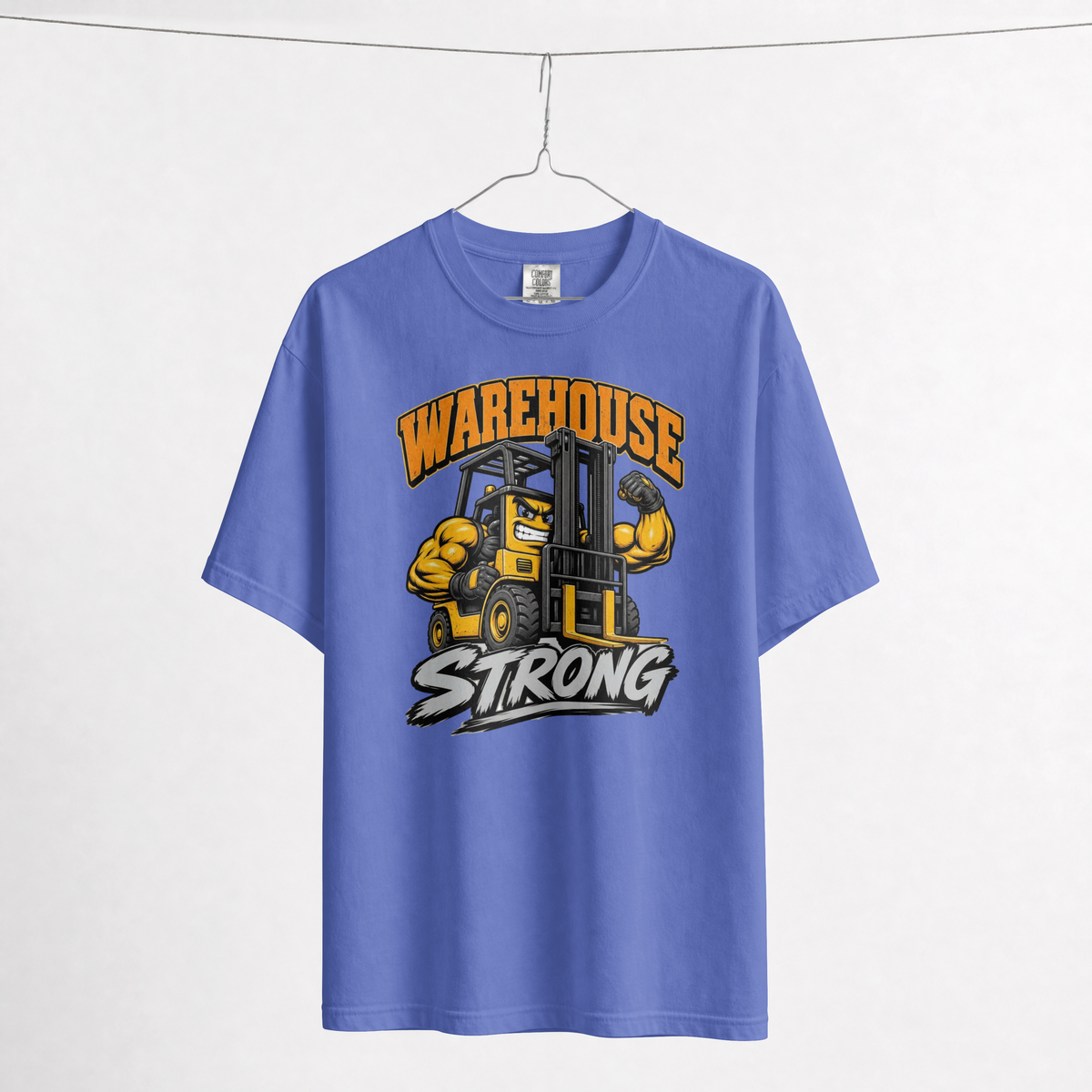 Unisex garment-dyed heavyweight t-shirt