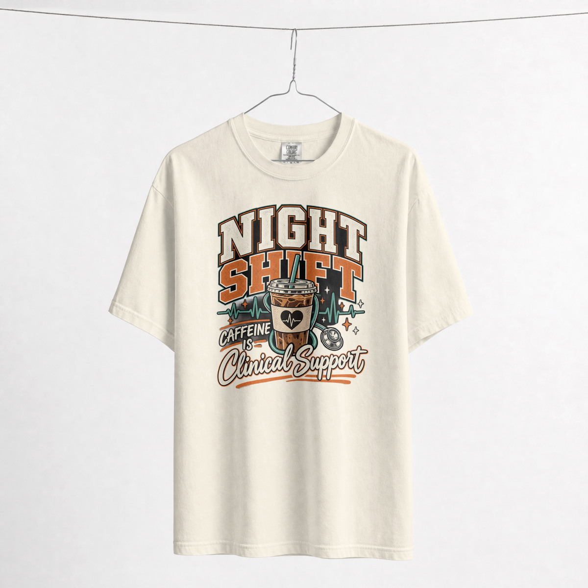 Night Shift Nurse Shirt – Caffeine Is Clinical Support