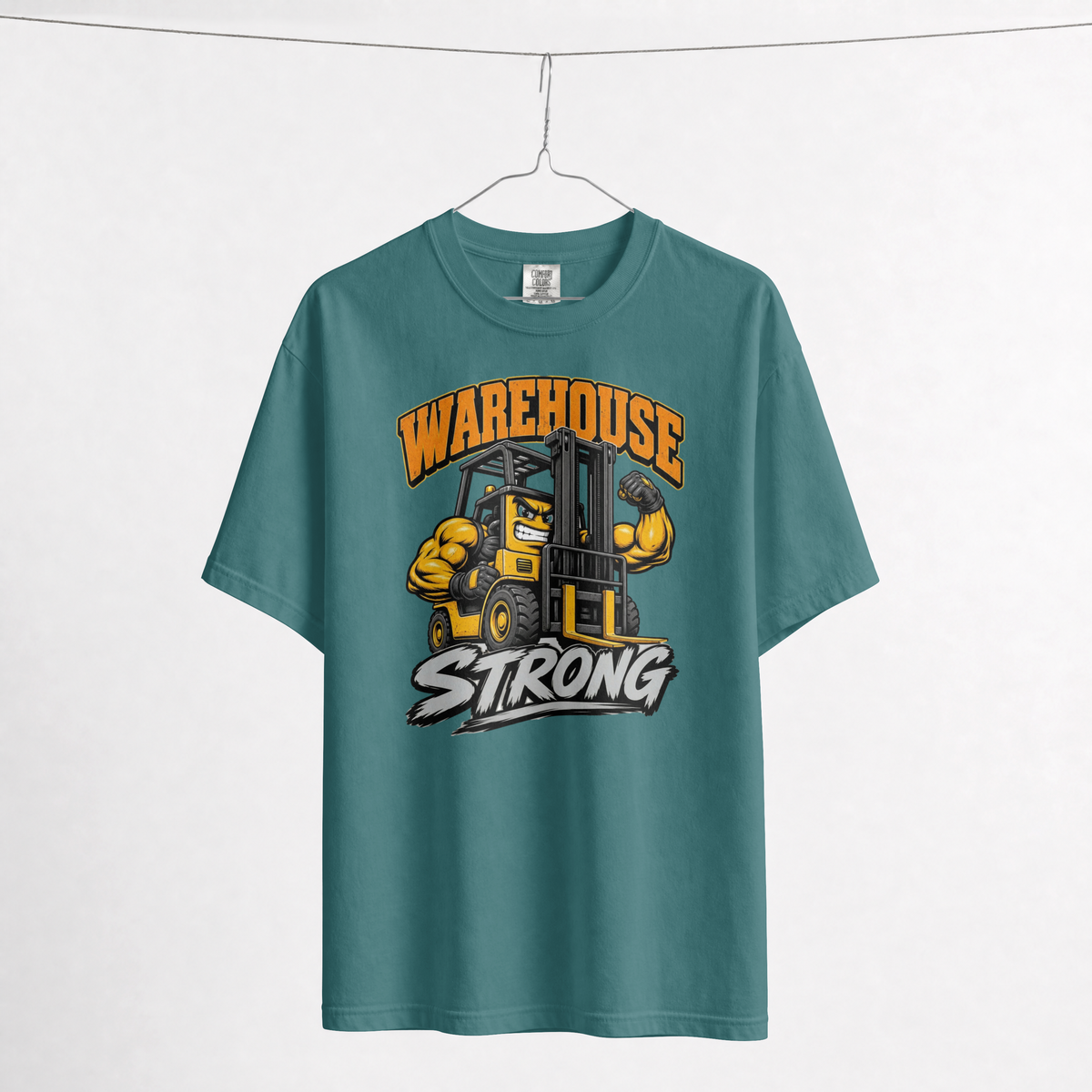 Unisex garment-dyed heavyweight t-shirt