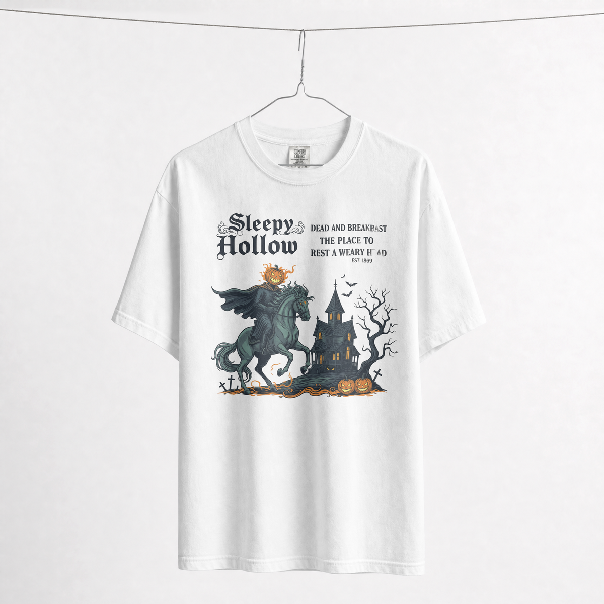 Unisex garment-dyed heavyweight t-shirt