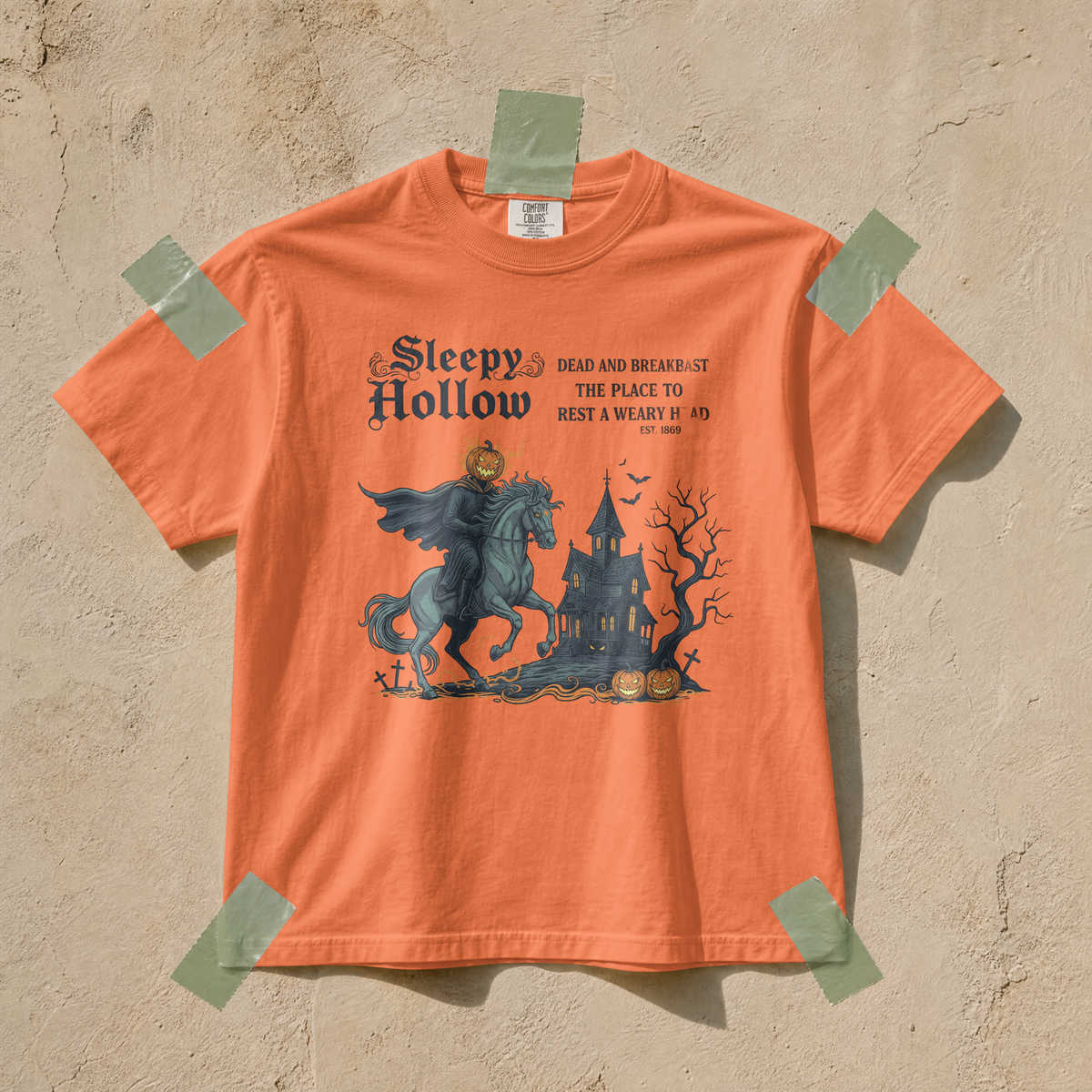 Unisex garment-dyed heavyweight t-shirt