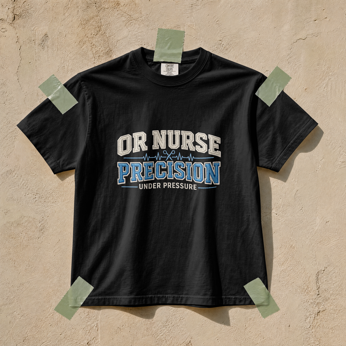 OR Nurse Shirt – Precision Under Pressure Operating Room Nurse Tee