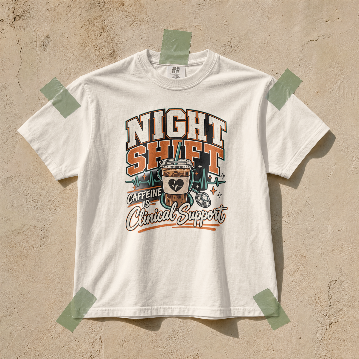 Night Shift Nurse Shirt – Caffeine Is Clinical Support