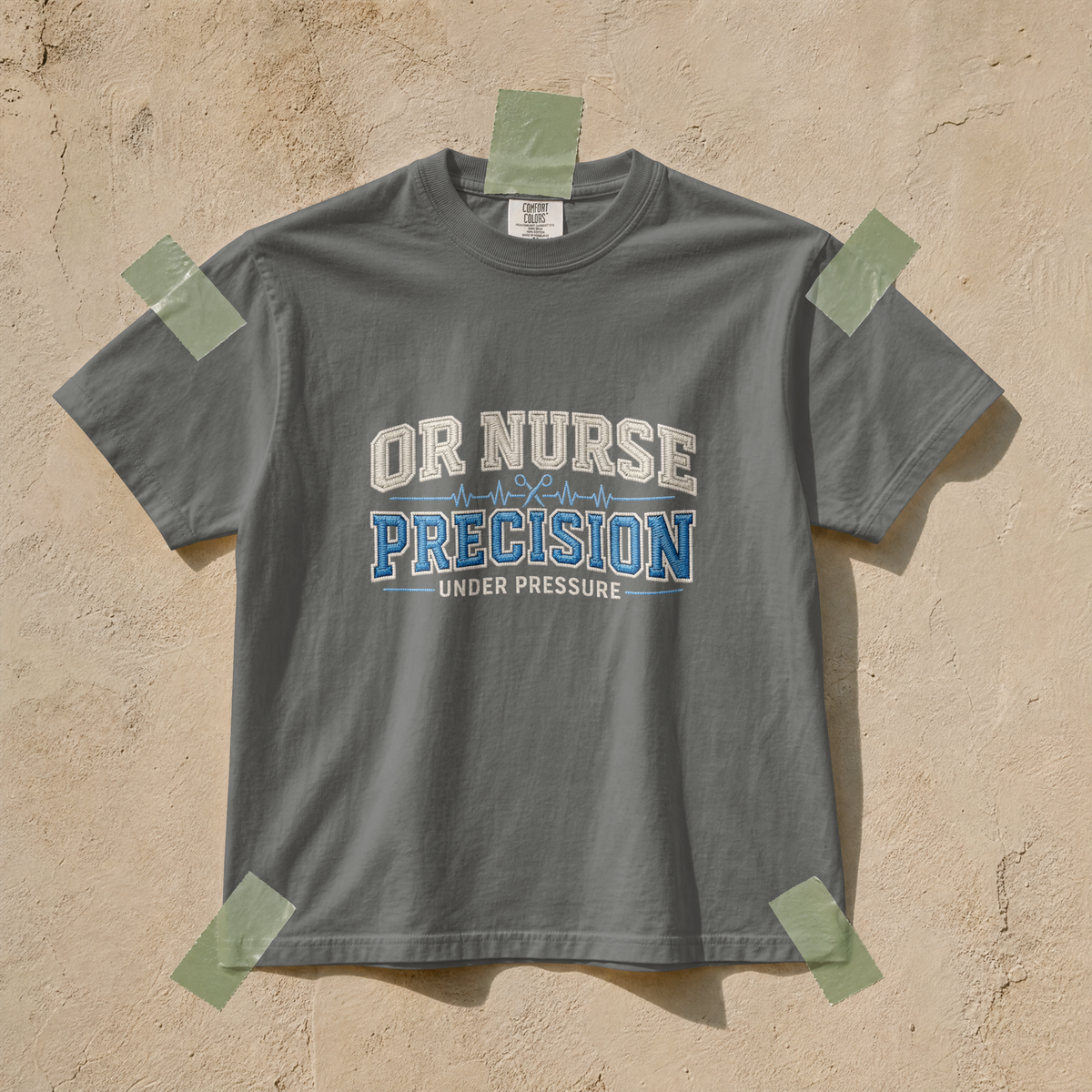OR Nurse Shirt – Precision Under Pressure Operating Room Nurse Tee