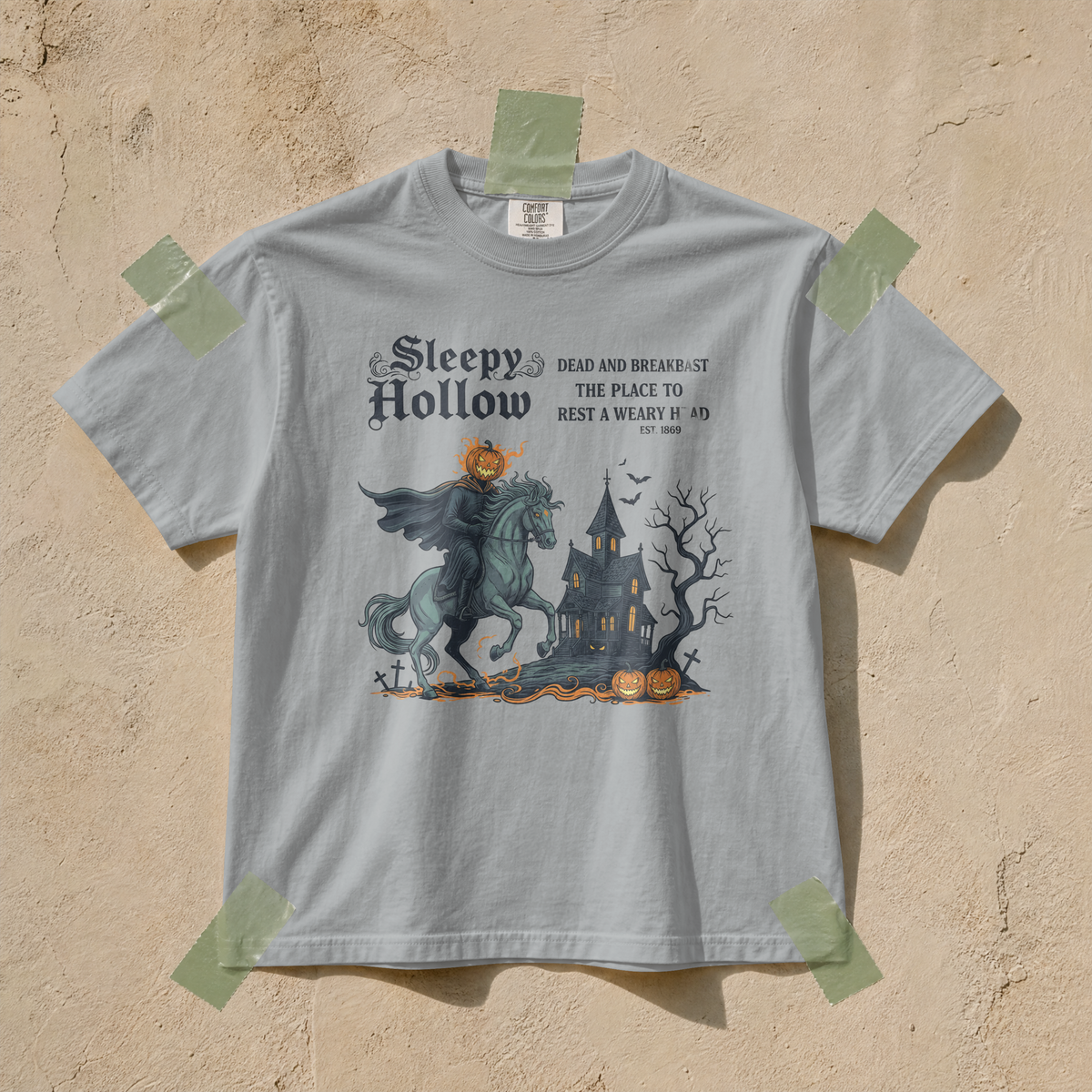 Unisex garment-dyed heavyweight t-shirt