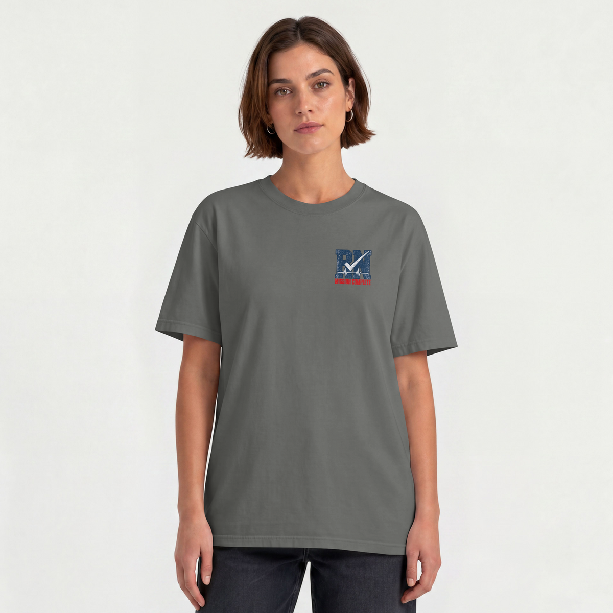 RN Checklist T-Shirt — Earned My RN Graduation Gift
