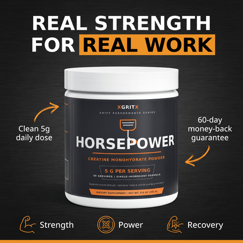 XGRITX Horsepower - real strength for real work