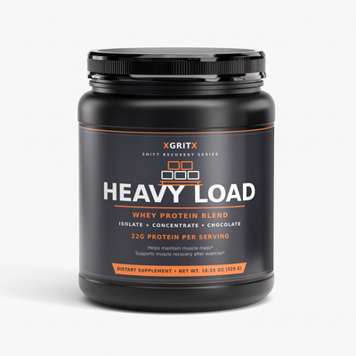 XGRITX Heavy Load whey protein - hero