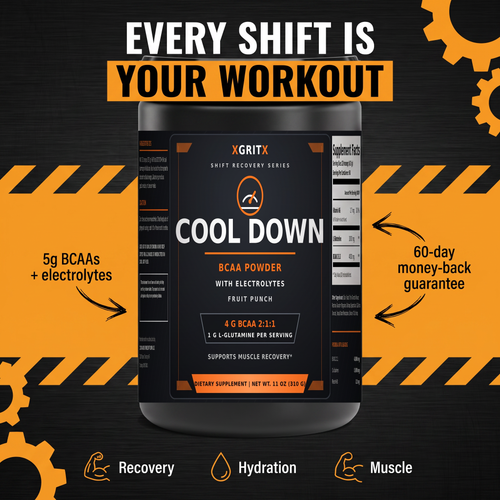XGRITX Cool Down - every shift is your workout