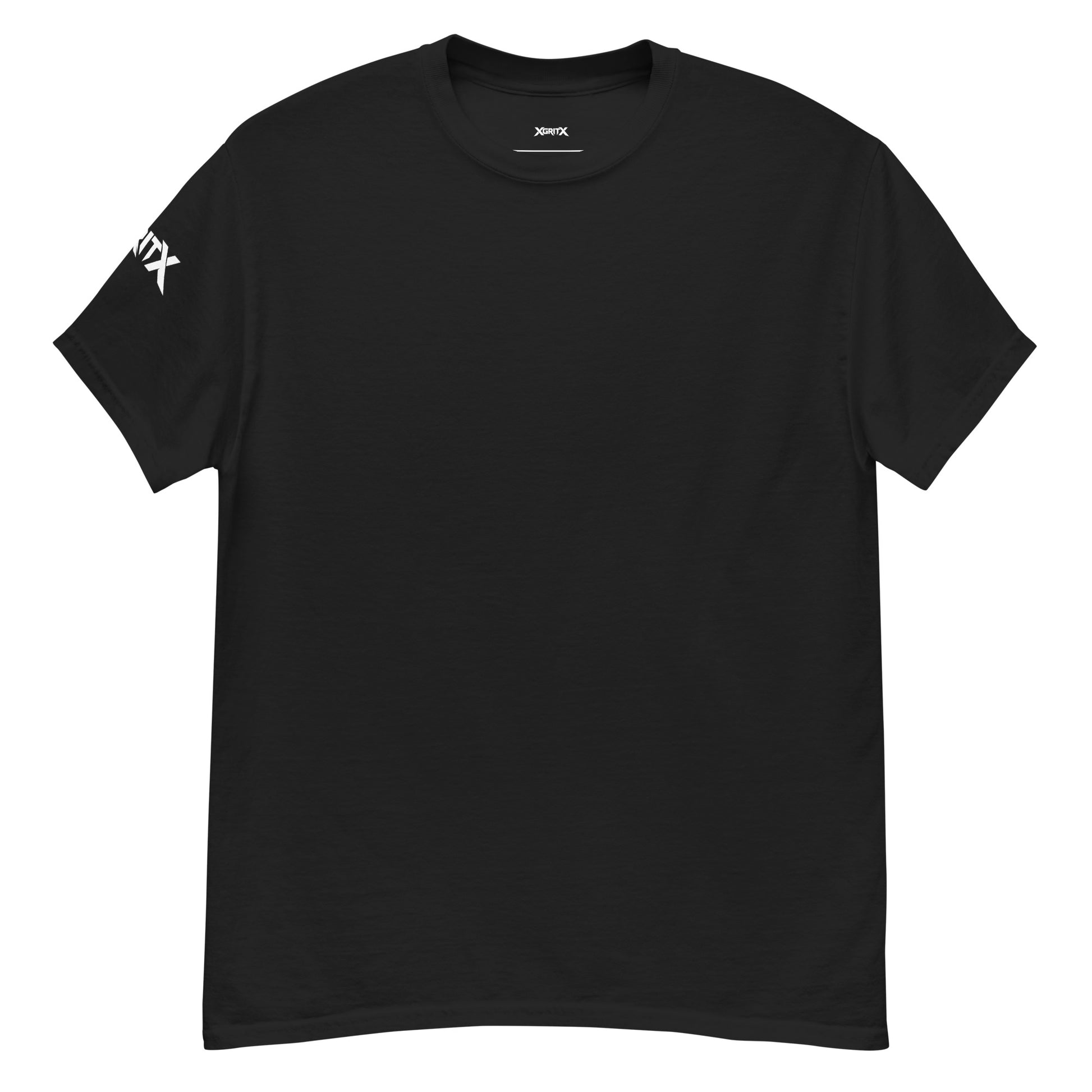 I Don't Snore I Idle trucker T-shirt in black, front view