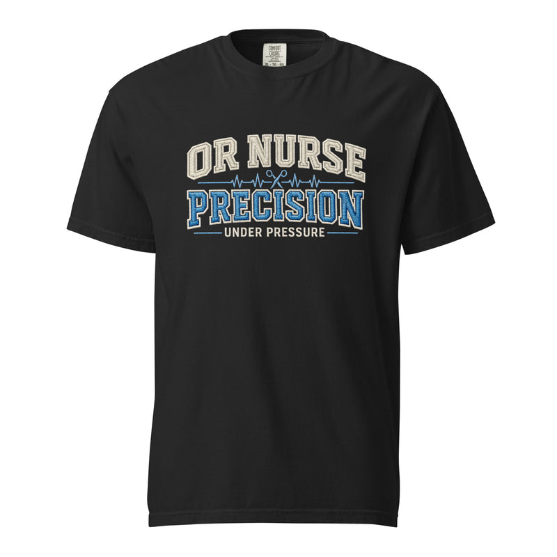 OR Nurse Shirt – Precision Under Pressure Operating Room Nurse Tee