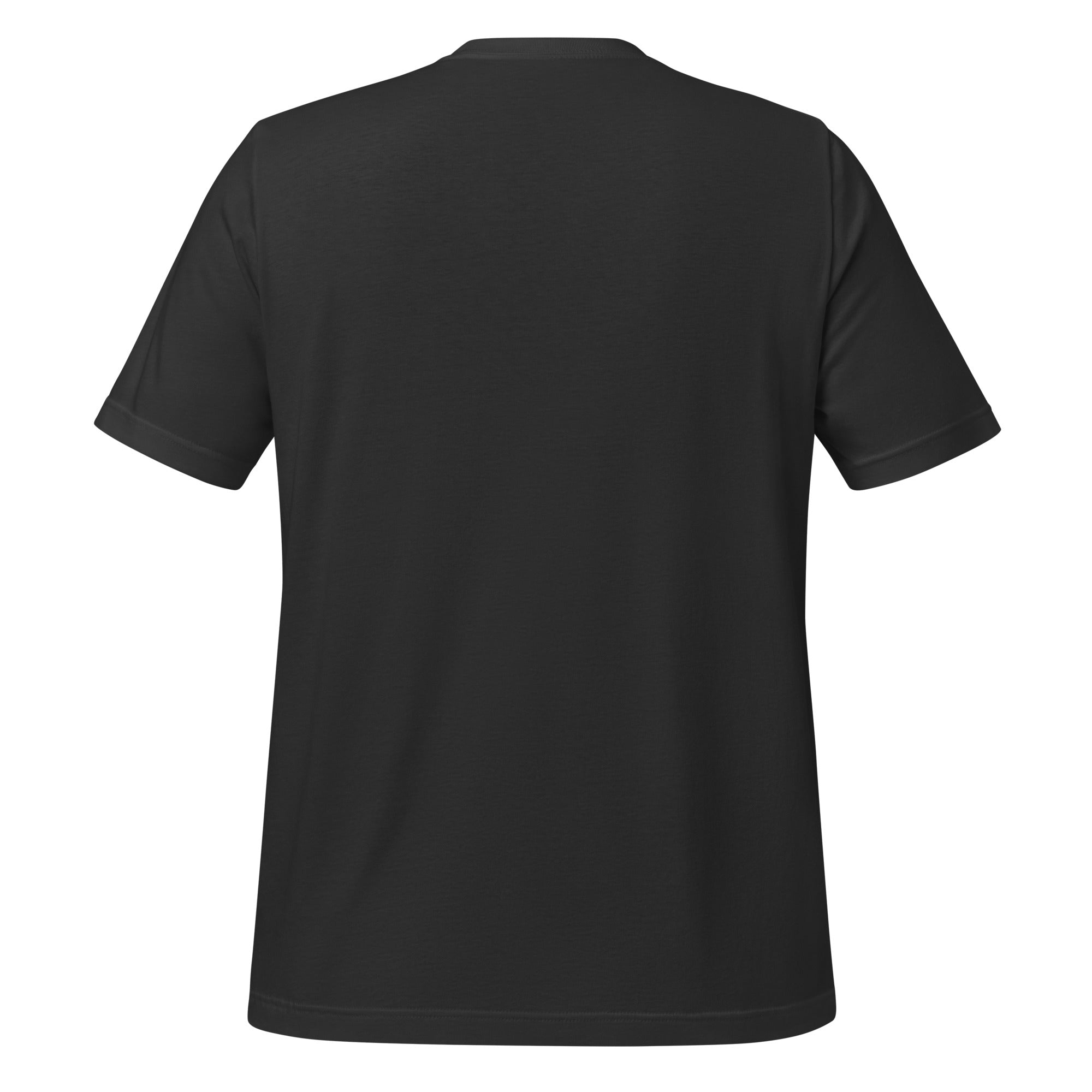 Nothing Scares Me I'm a Nurse skeleton t-shirt in Dark Grey, back view | XGRITX