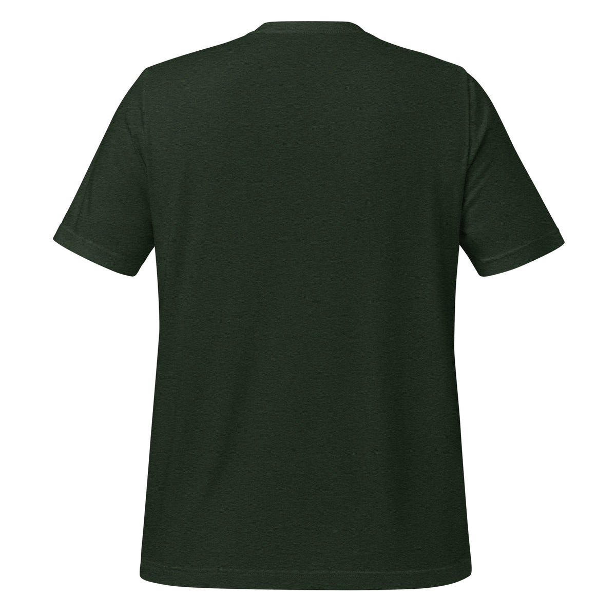 Nothing Scares Me I'm a Nurse skeleton t-shirt in Heather Emerald, back view | XGRITX